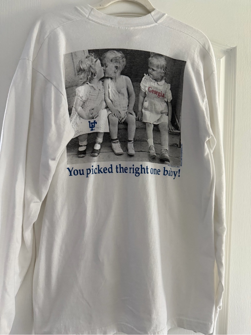 Florida gators you picked the right one long sleeve